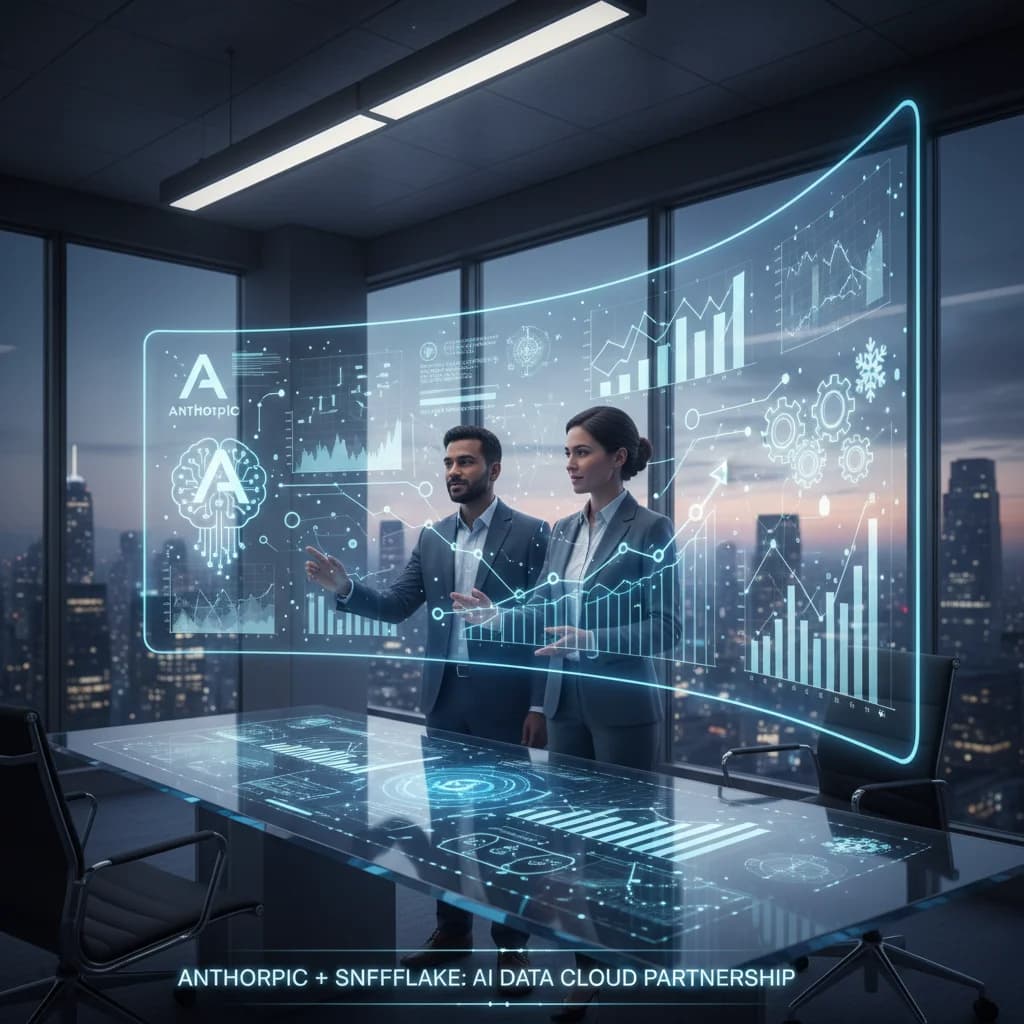 Anthropic e Snowflake firmam acordo de $200M para LLMs