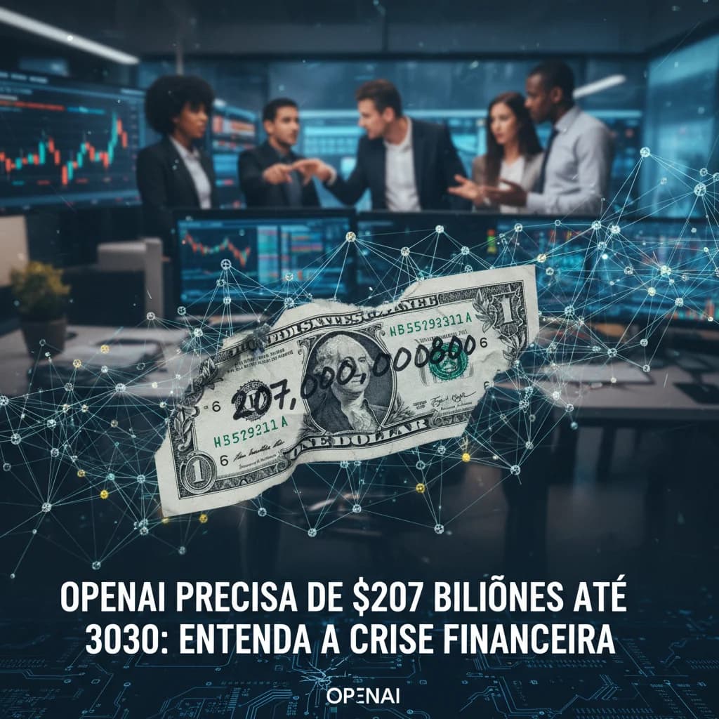 OpenAI precisa de $207 bilhões até 2030: entenda a crise financeira