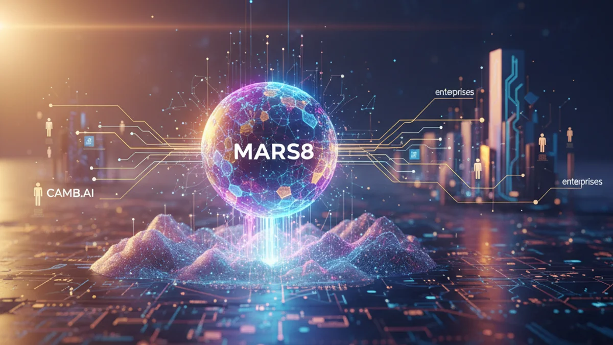 Camb.ai Lança MARS8: Modelos TTS Revolucionários para Empresas