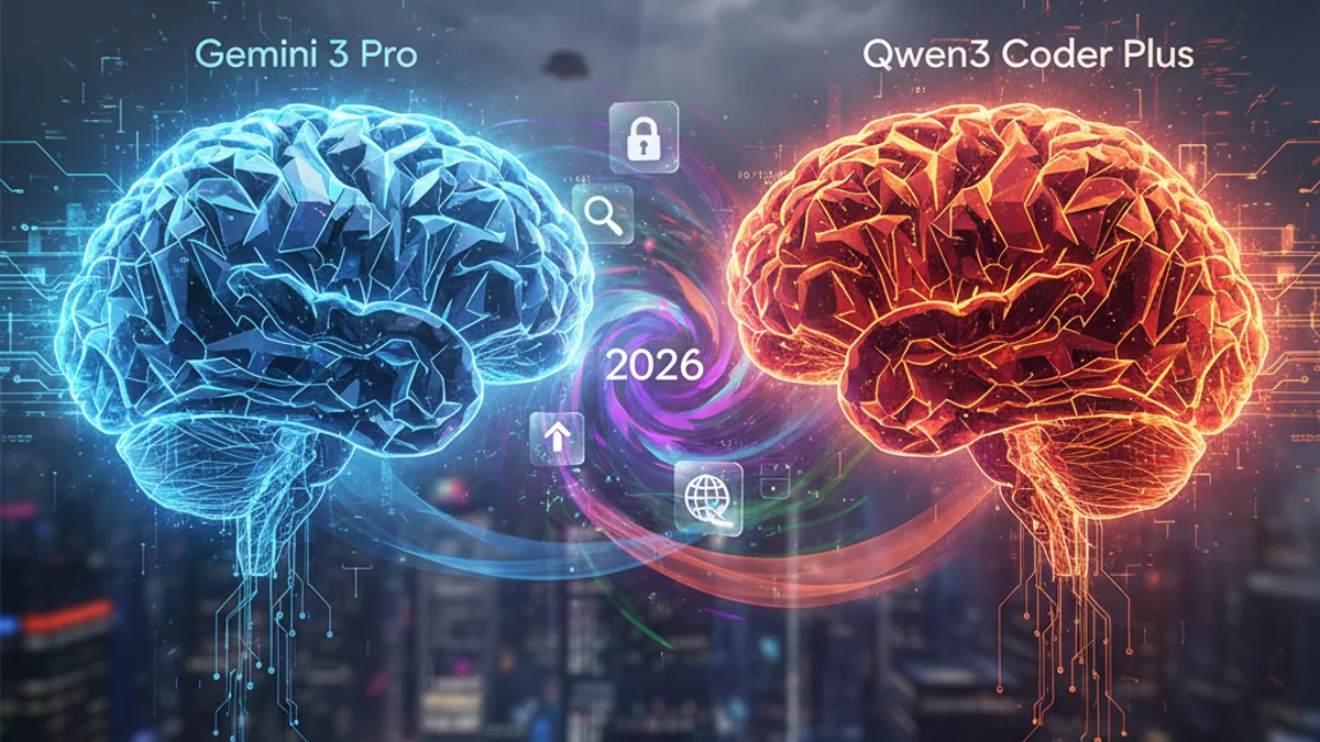 Vergleich zwischen Gemini 3 Pro und Qwen3 Coder Plus 2026: Welches KI-Modell passt zu Ihren Anforderungen?