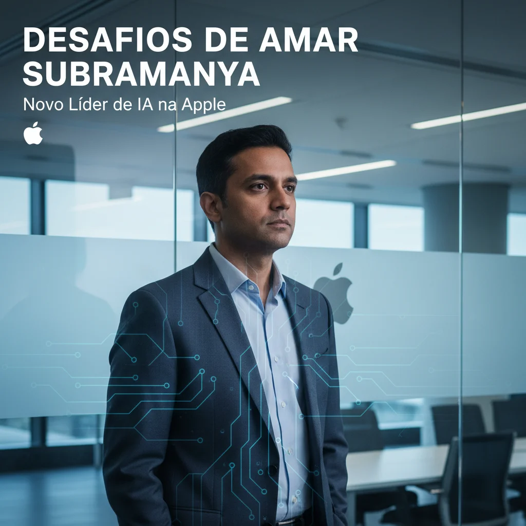 Desafios de Amar Subramanya como novo líder de IA na Apple