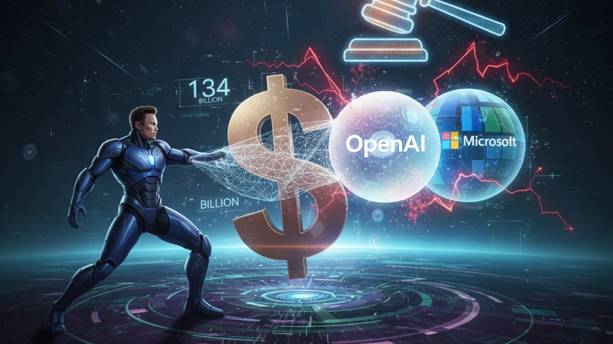 Elon Musk's $134B Lawsuit Against OpenAI and Microsoft: A Deep Dive Into the Controversy