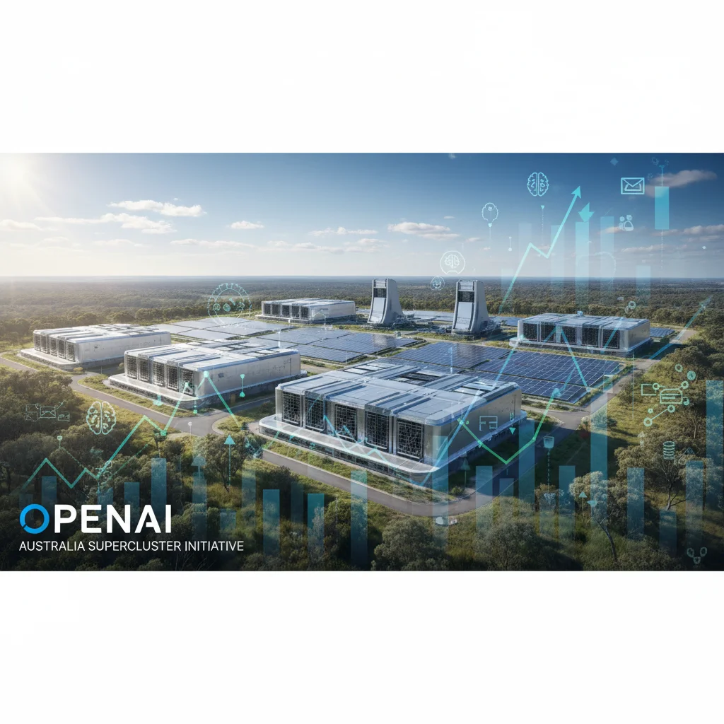 OpenAI investe $4.6 bilhões em supercluster na Austrália até 2027