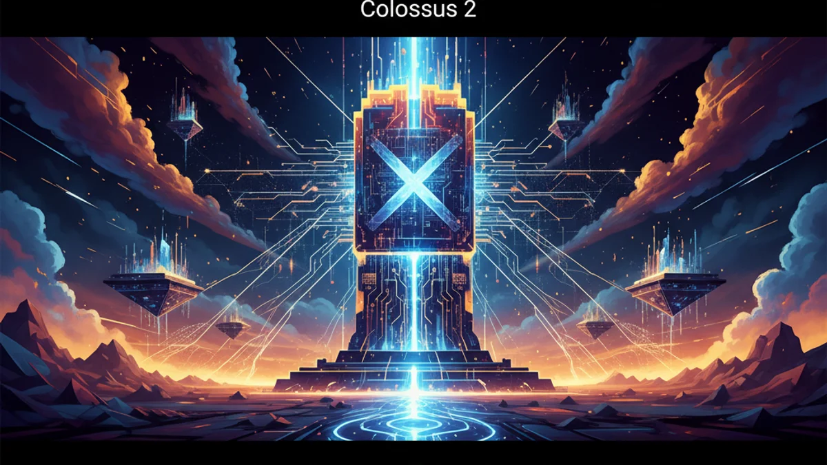 xAI Launches Colossus 2: The World's First Gigawatt AI Supercluster